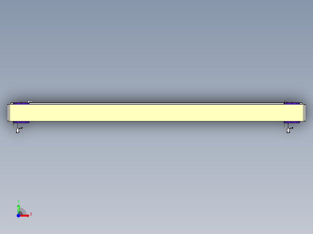 威洛博VL系列直线电机模组-2VL17E2-S2550前视图