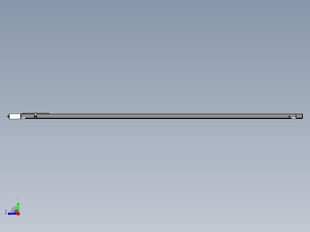 Toyo东佑达直线模组-M65-M-3300-R-M40-C4右视图
