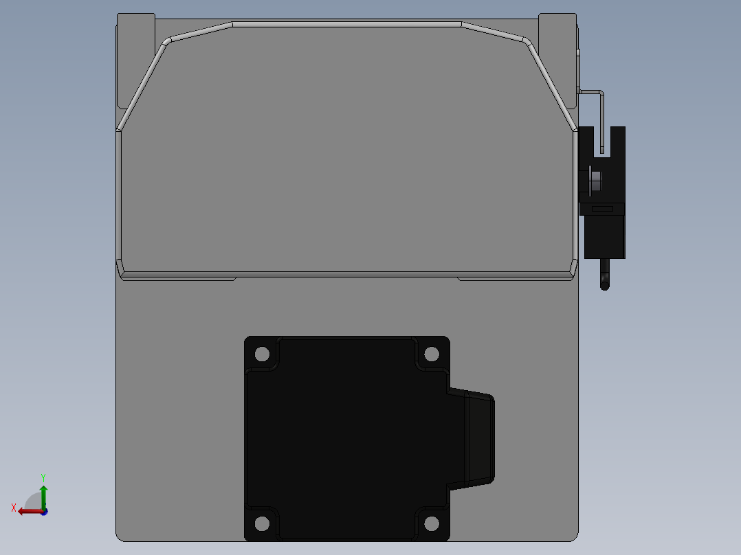 精密模组MY140-T10-200L-BM-P40B-C4-C后视图