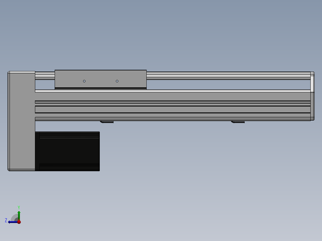 精密模组MY140-T10-200L-BM-P40B-C4-C右视图