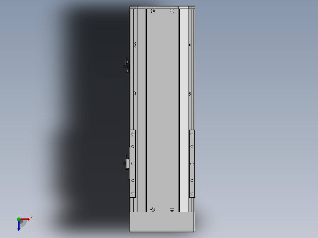 精密模组MY140-T10-200L-BM-P40B-C4-C俯视图