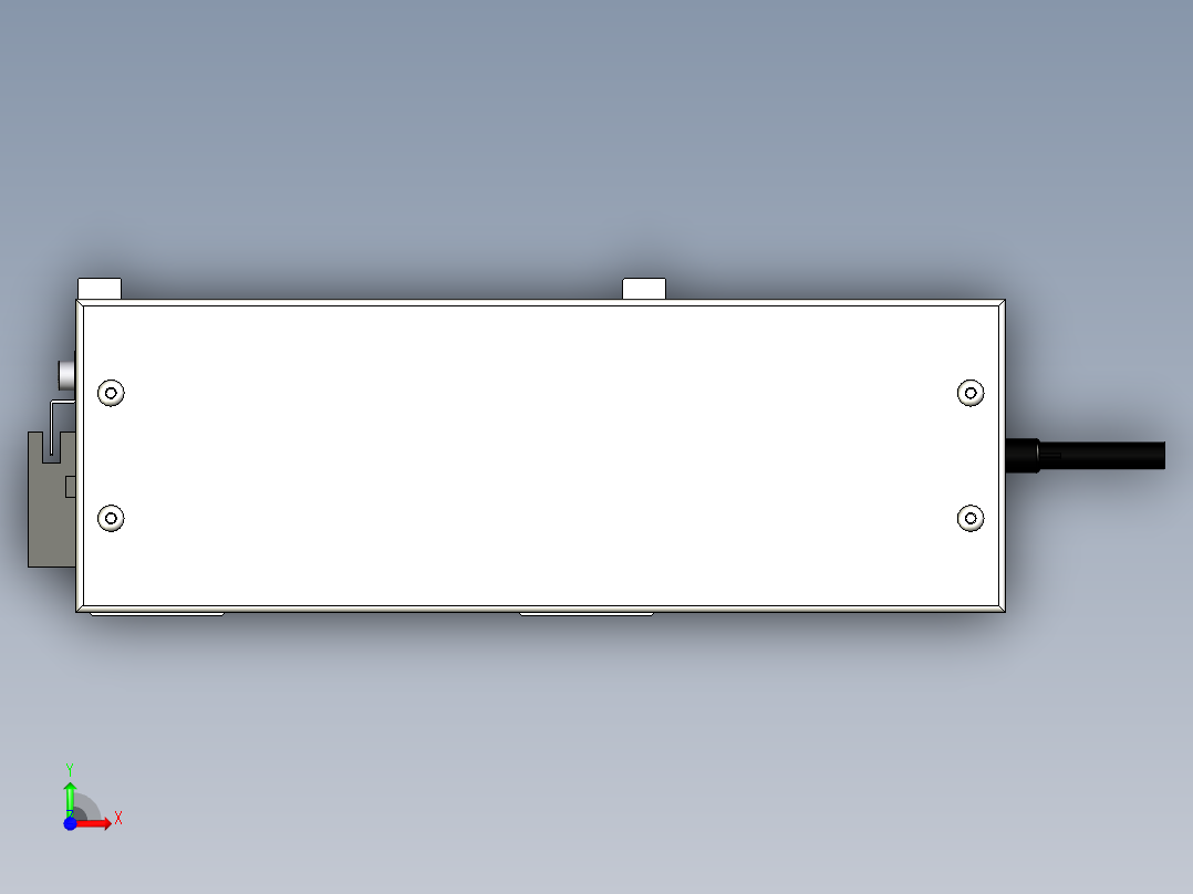 Toyo东佑达直线模组-ETH17-300-BL-M75前视图