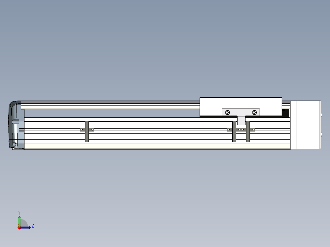 Toyo东佑达直线模组-ETH17-300-BL-M75左视图