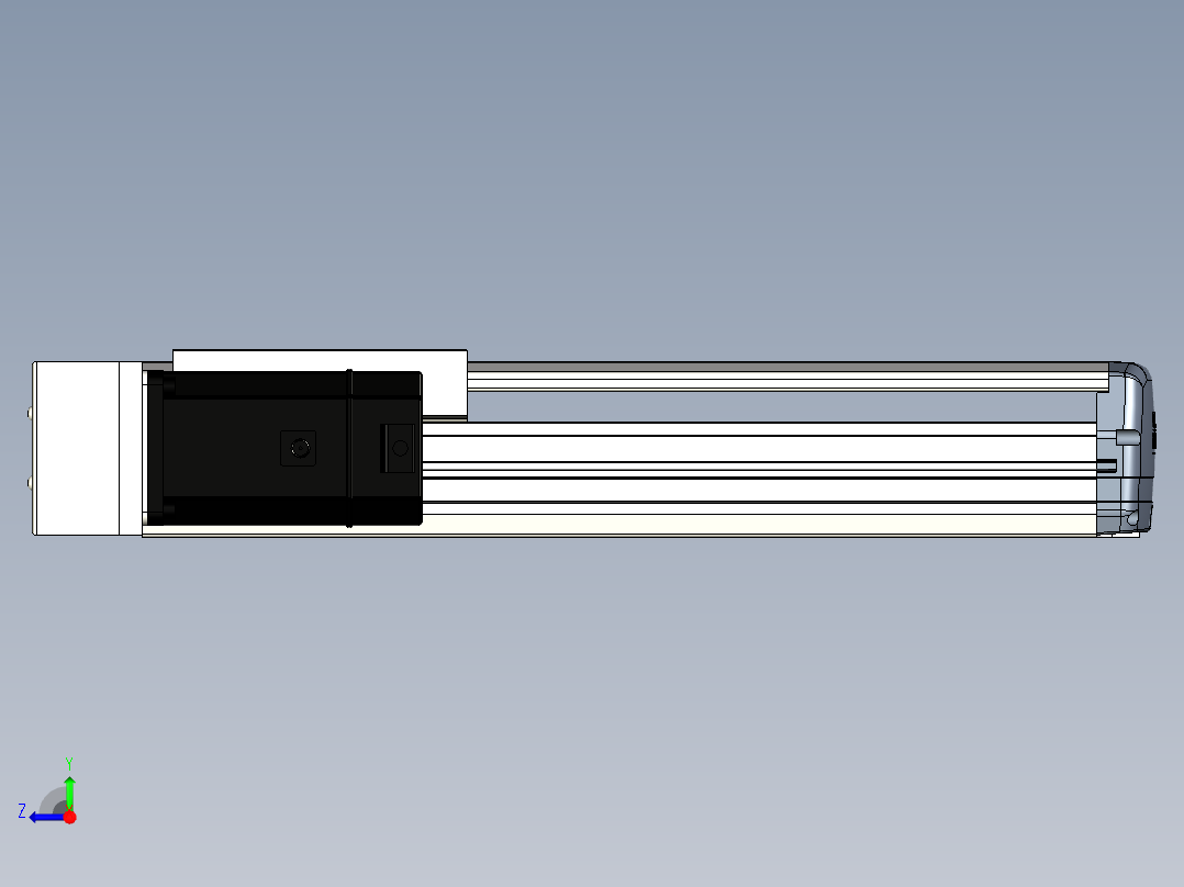 Toyo东佑达直线模组-ETH17-300-BL-M75右视图