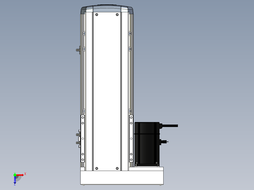Toyo东佑达直线模组-ETH17-300-BL-M75俯视图