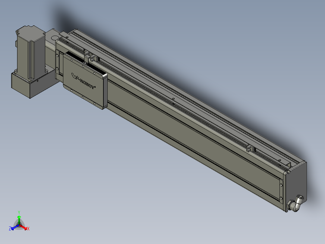 威洛博VBC12-S550-BLU-P40正等轴测图