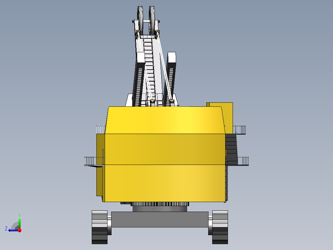 矿用挖掘机1298626右视图