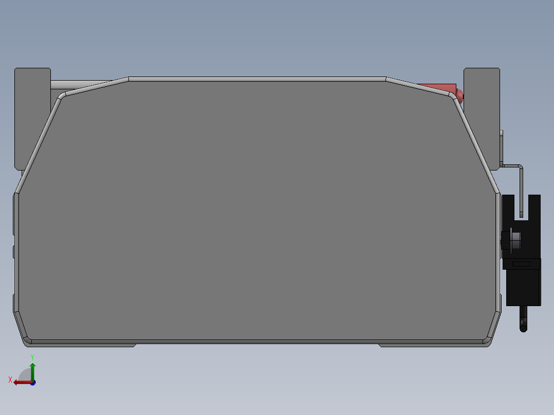 精密模组MT170-L125-2200-R-M75-C4后视图