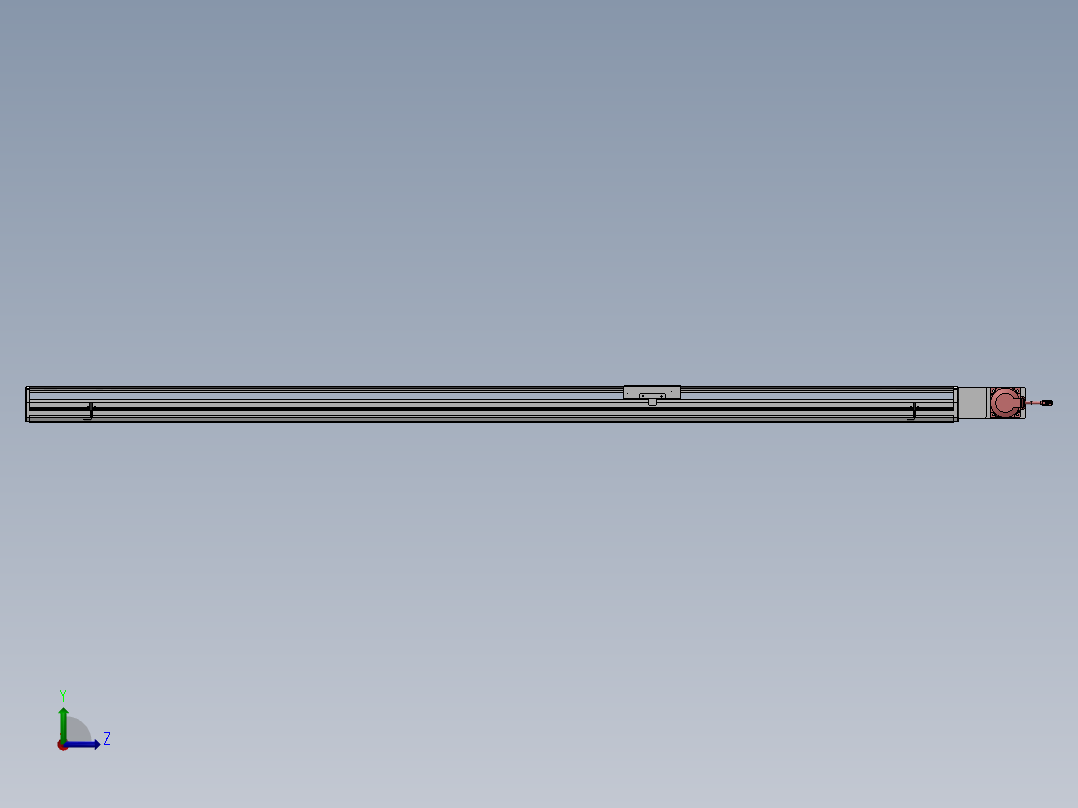 精密模组MT170-L125-2200-R-M75-C4左视图