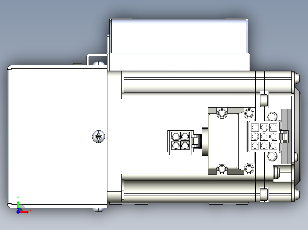 威洛博LB.GB同步带传动--欧规系列LB6A-L65-S2400-BR前视图