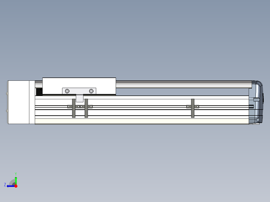 Toyo东佑达直线模组-ETH17-250-BR-M75右视图