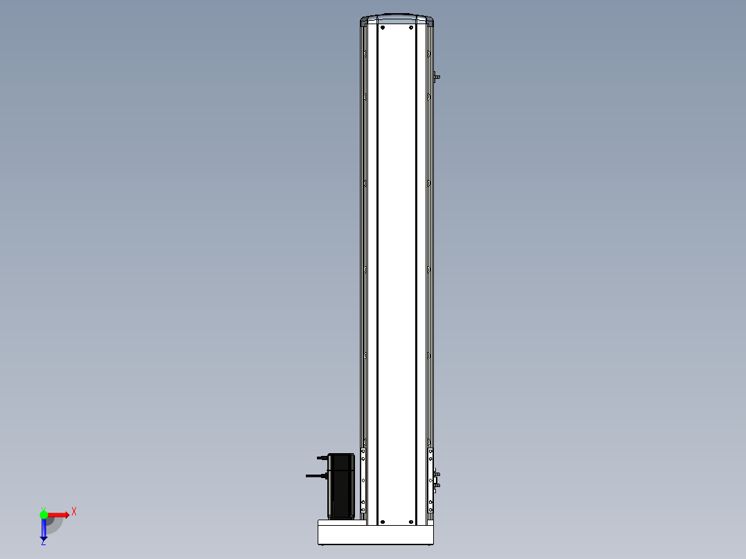 Toyo东佑达直线模组-ETH17-950-BR-M40B俯视图