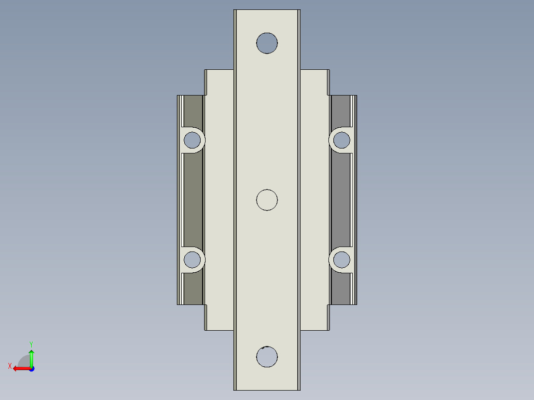 银泰PMI-SME45-LEA.igs后视图