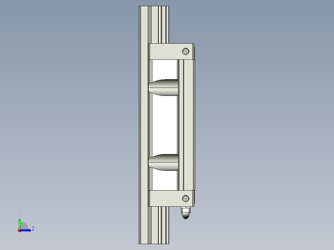 银泰PMI-SME45-LEA.igs左视图