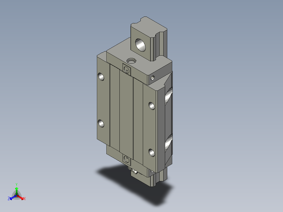银泰PMI-SME45-LEA.igs正等轴测图