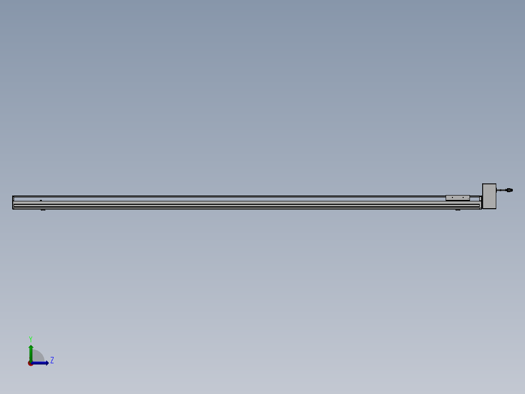精密模组MT100-L78-1900-LU-M10-C4左视图