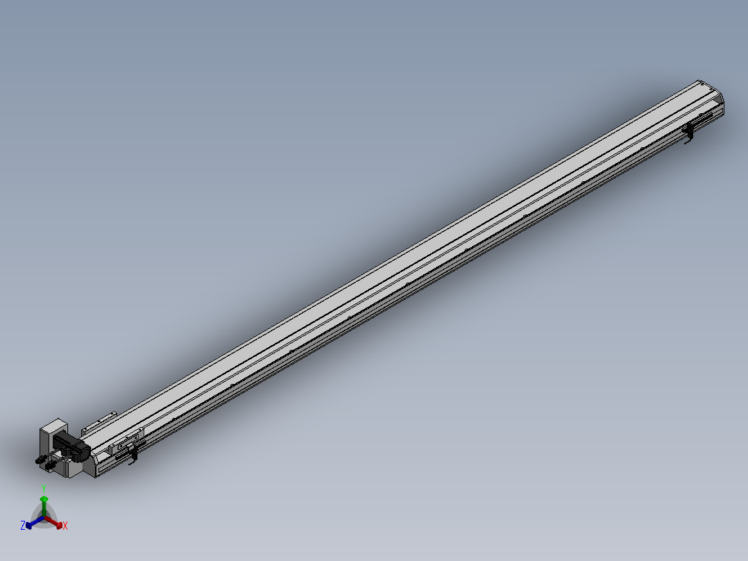 精密模组MT100-L78-1900-LU-M10-C4正等轴测图