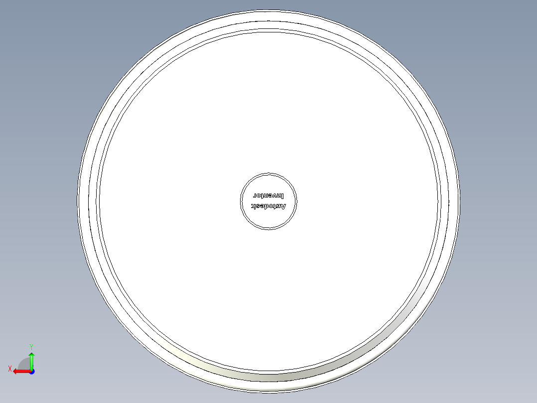 带塑料手柄的锅后视图