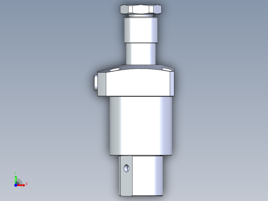 KOSMEKLHA0750-CLN多系列多零件图纸模型前视图