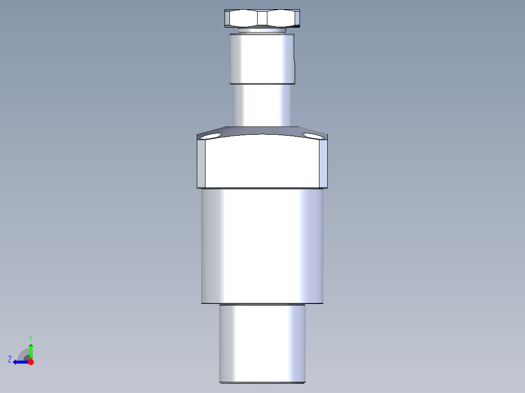 KOSMEKLHA0750-CLN多系列多零件图纸模型右视图