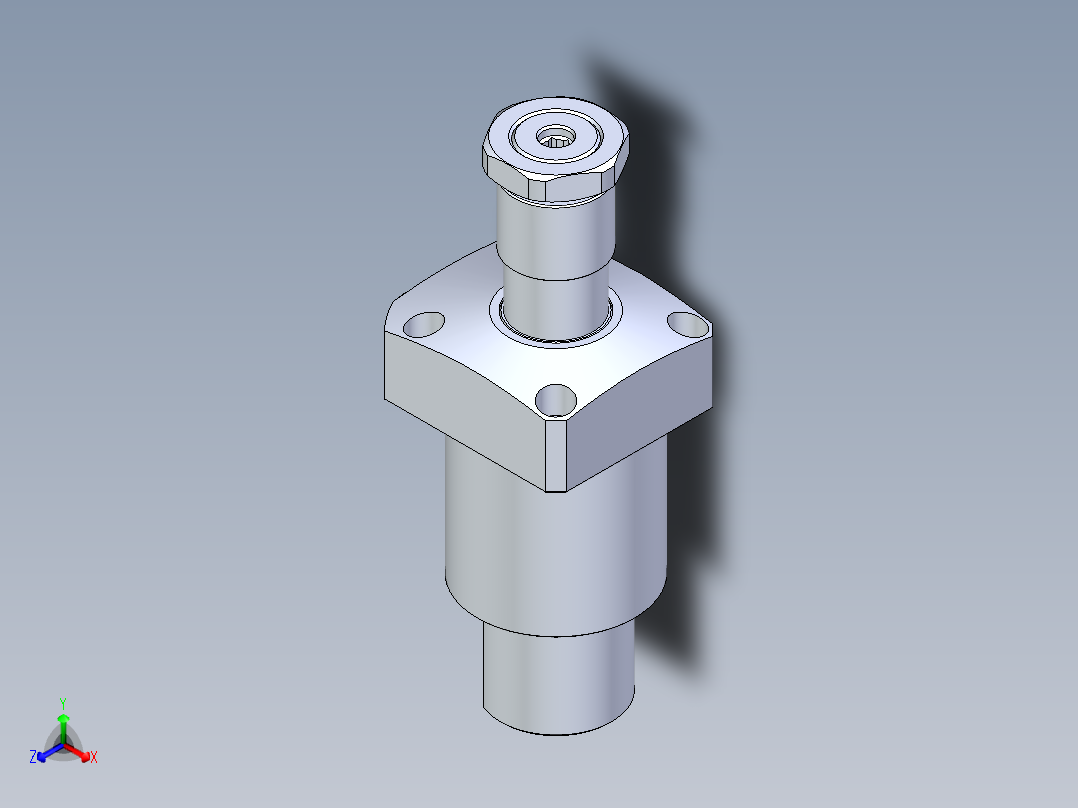 KOSMEKLHA0750-CLN多系列多零件图纸模型正等轴测图