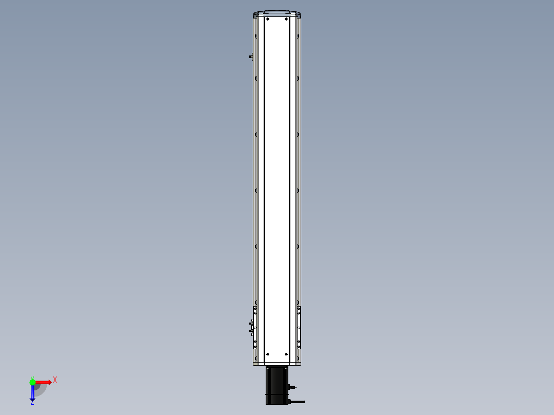 Toyo东佑达直线模组-ETH17-1000-BC-M75-C4反俯视图