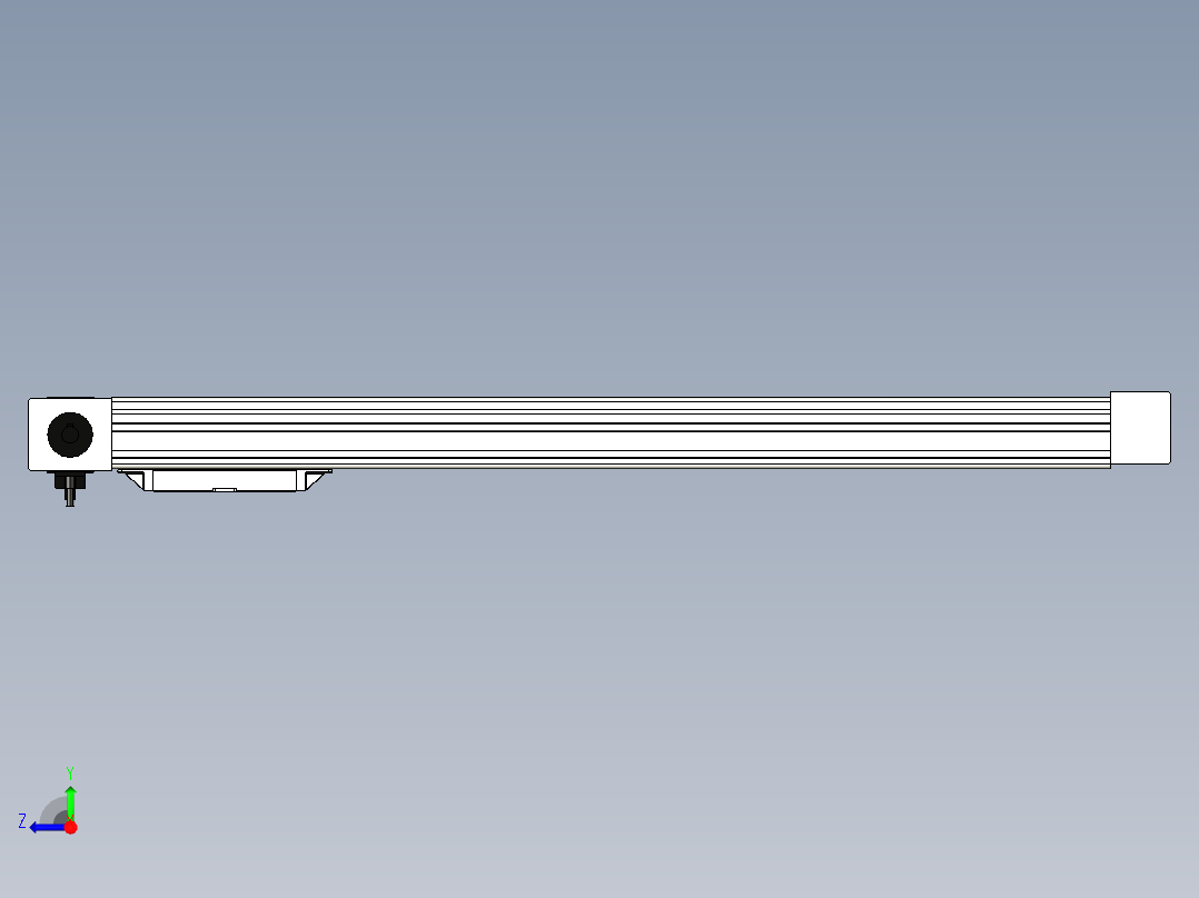 Toyo东佑达直线模组-M65M-X78-650-L-M40-C4右视图