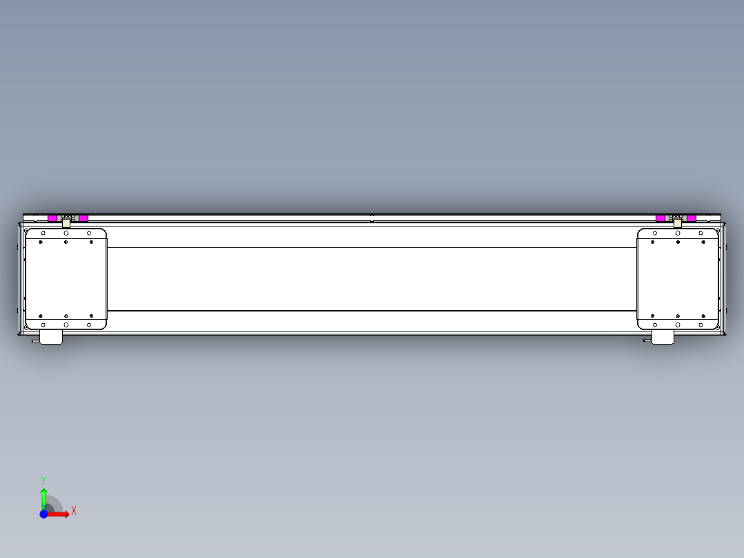 威洛博LC系列3d模型模组2LC22H1Y-S1000前视图