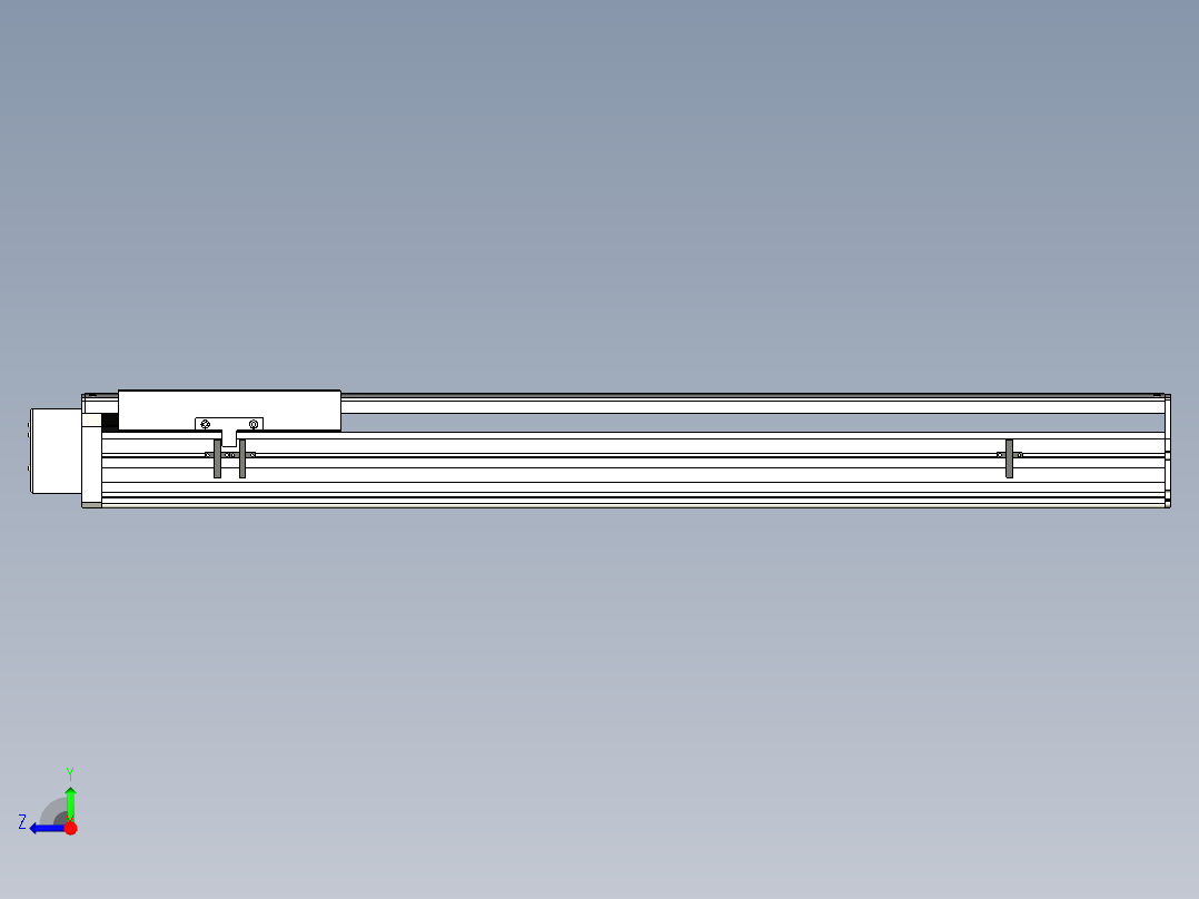 Toyo东佑达直线模组-ETH22-800-BR-750W右视图