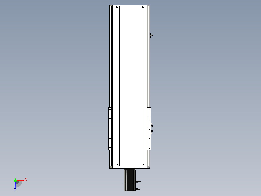 Toyo东佑达直线模组-ETH22-500-BC-400W俯视图