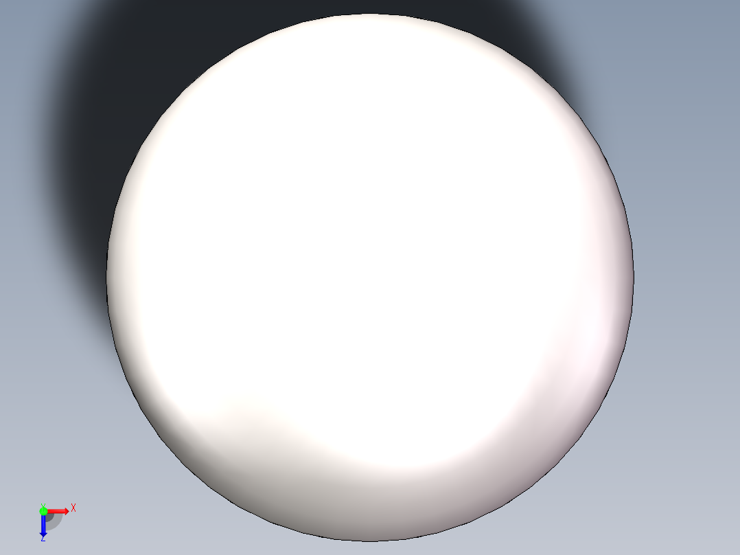 EHA椭圆形封头DN1600俯视图