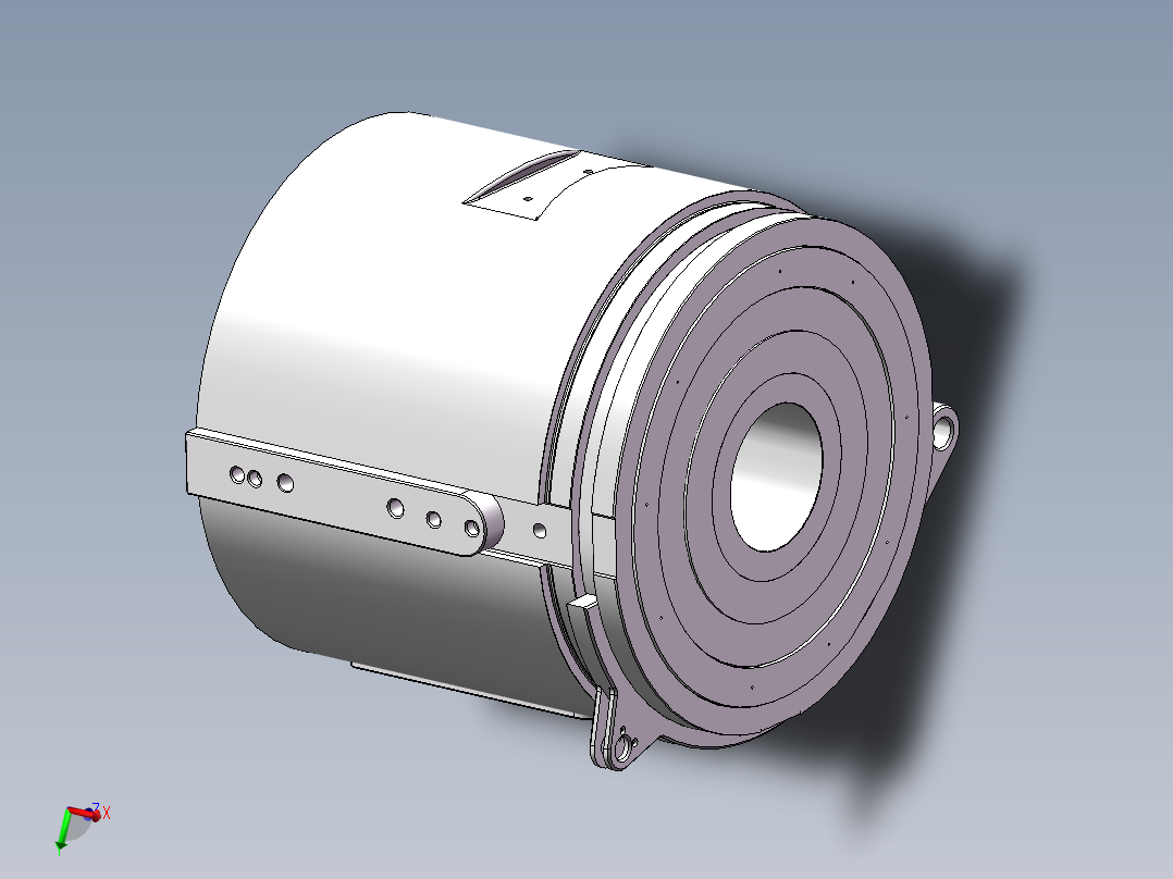挤压筒组件260+24.5.8+002主视图