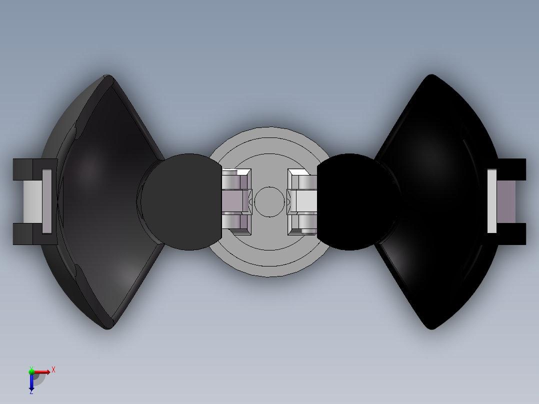 苹果采摘机械手俯视图