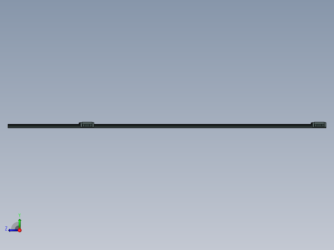 NKZT往复式提升机右视图