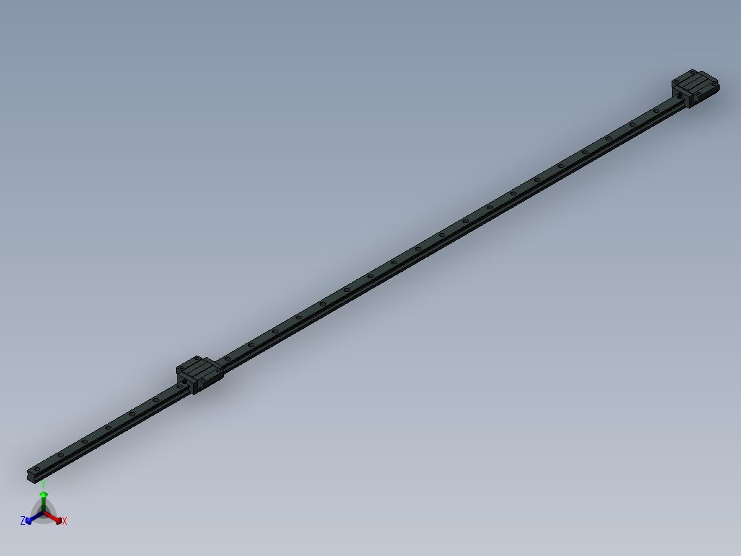 NKZT往复式提升机正等轴测图