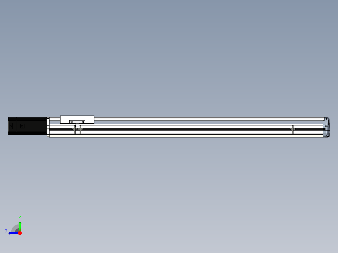 Toyo东佑达直线模组-ETH17-1000-BC-M75B右视图