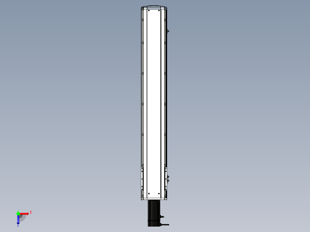 Toyo东佑达直线模组-ETH17-1000-BC-M75B俯视图
