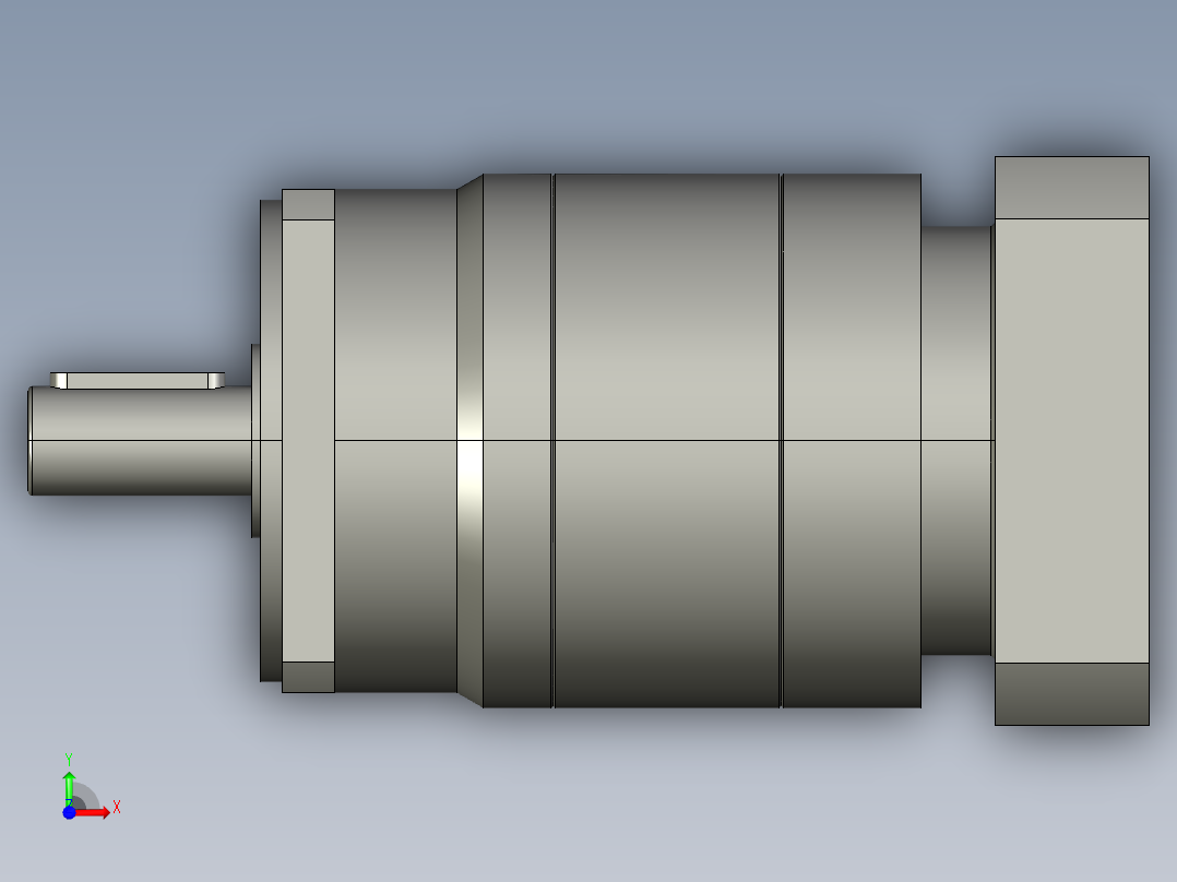 斜齿PHL115-L2 28-110-145-M8.STEP前视图