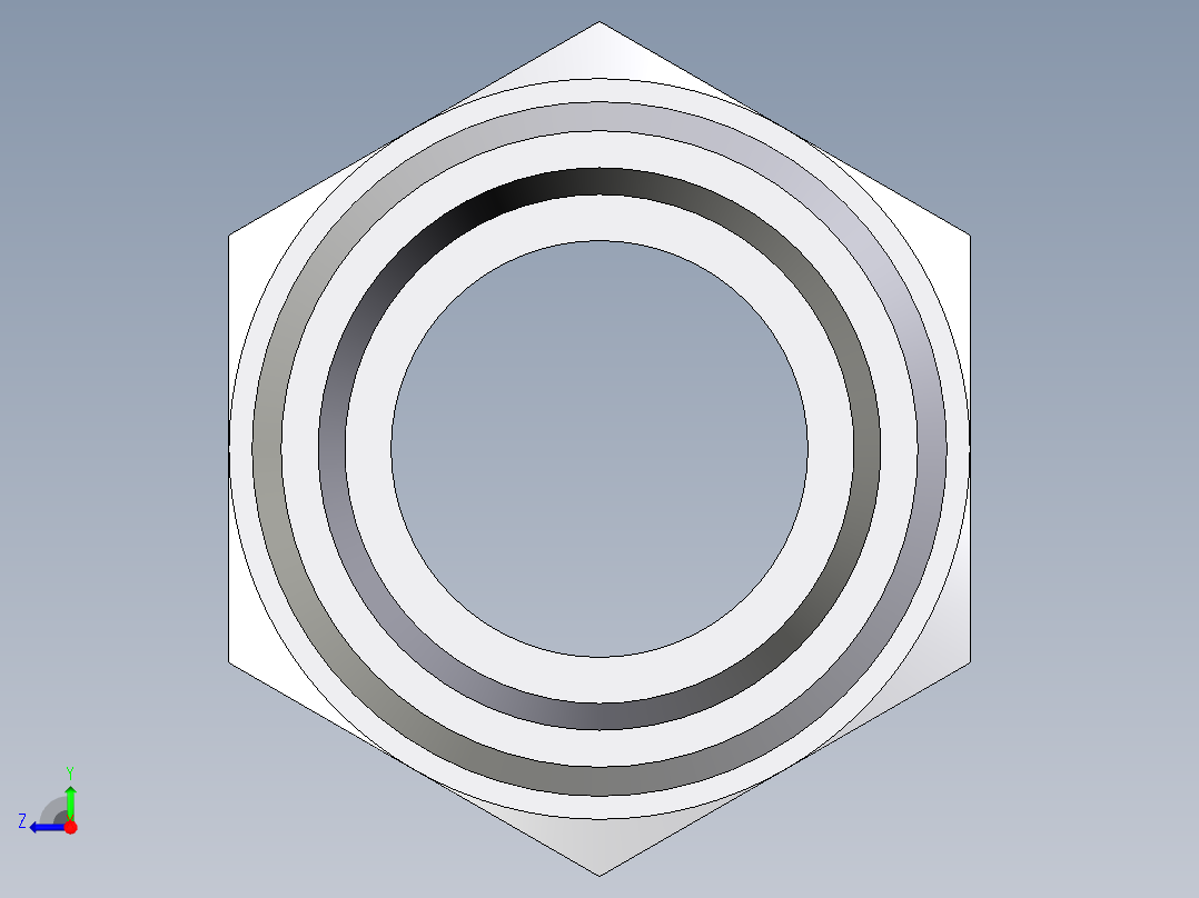 卡套式工业通用硬管接头EO_Male_Stud_connector_GEO22LM27X2OMDCF右视图