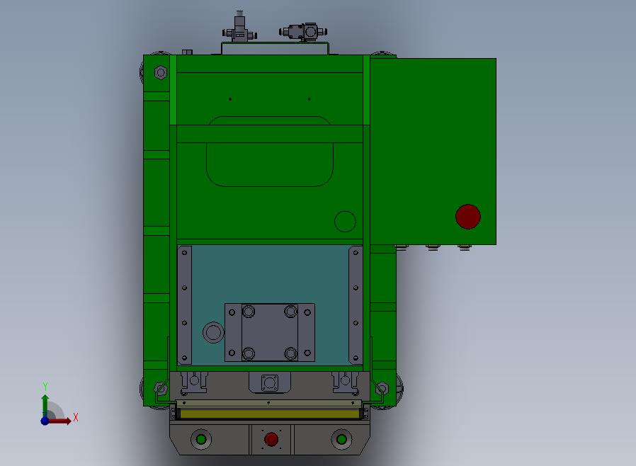 A01-5T液压压机前视图