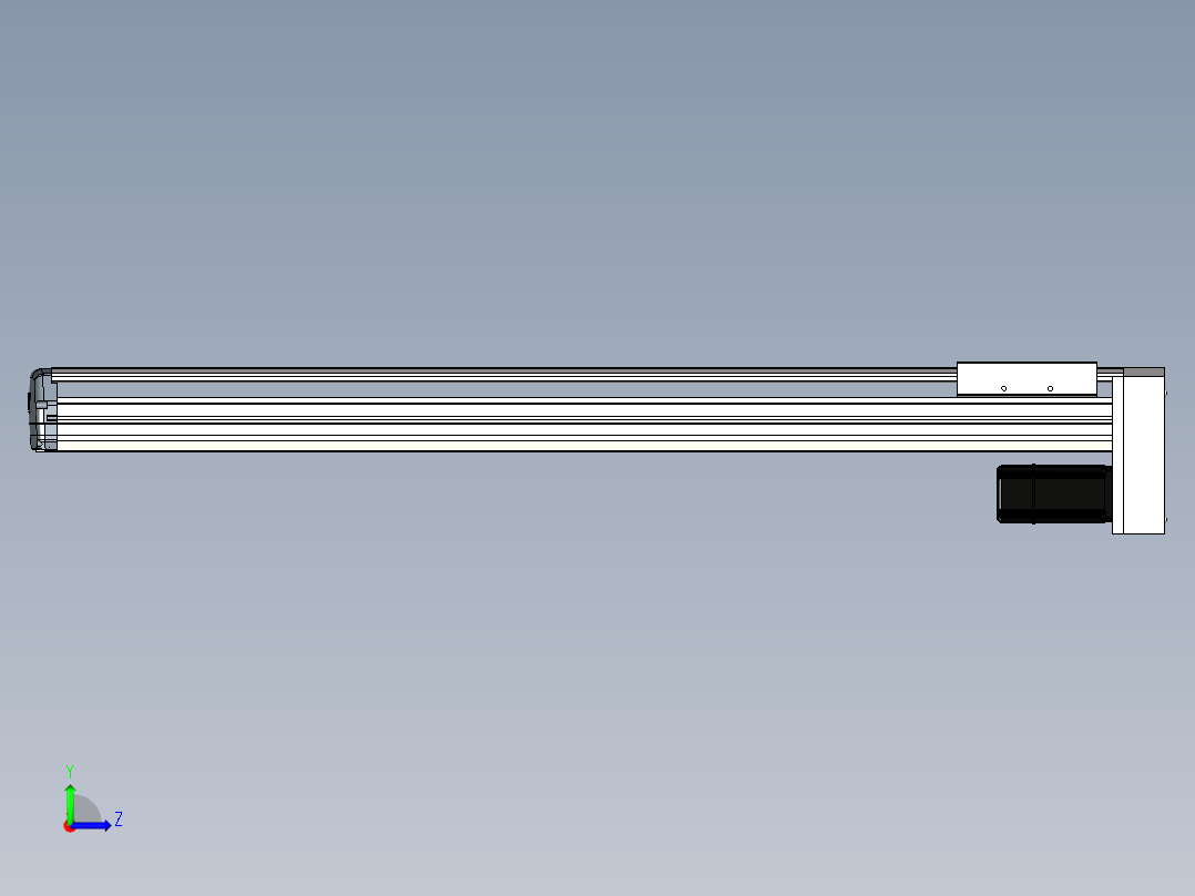 Toyo东佑达直线模组-ETH17-950-BM-M40左视图