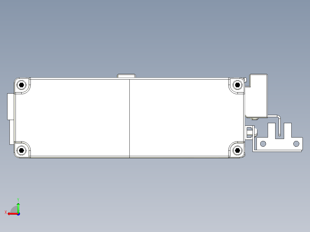 钢基模组-TPA-KNR-6005C-500A1-MR-H1S1后视图