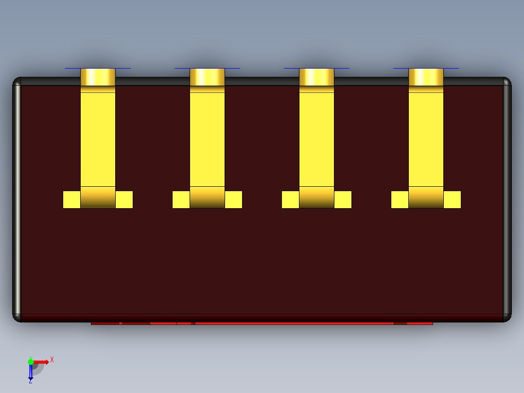 光电元件封装-ALS320俯视图