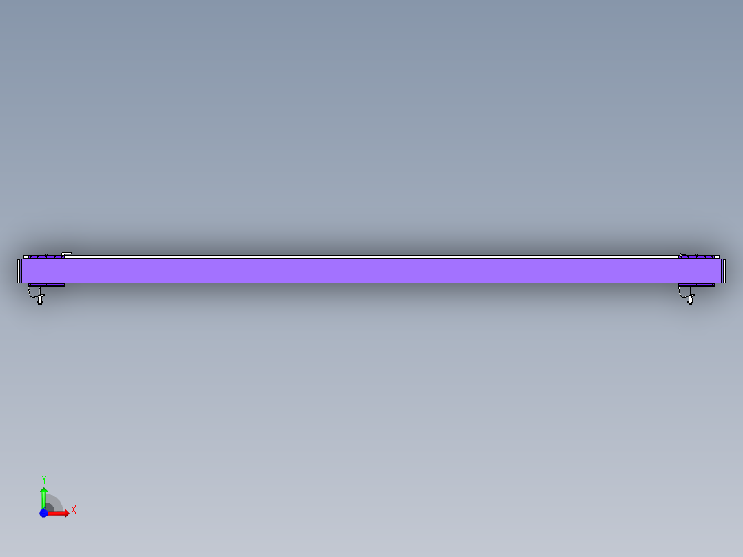 威洛博VL系列直线电机模组-2VL14S3-S3500前视图