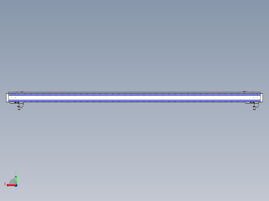 威洛博VL系列直线电机模组-2VL14S3-S3500后视图