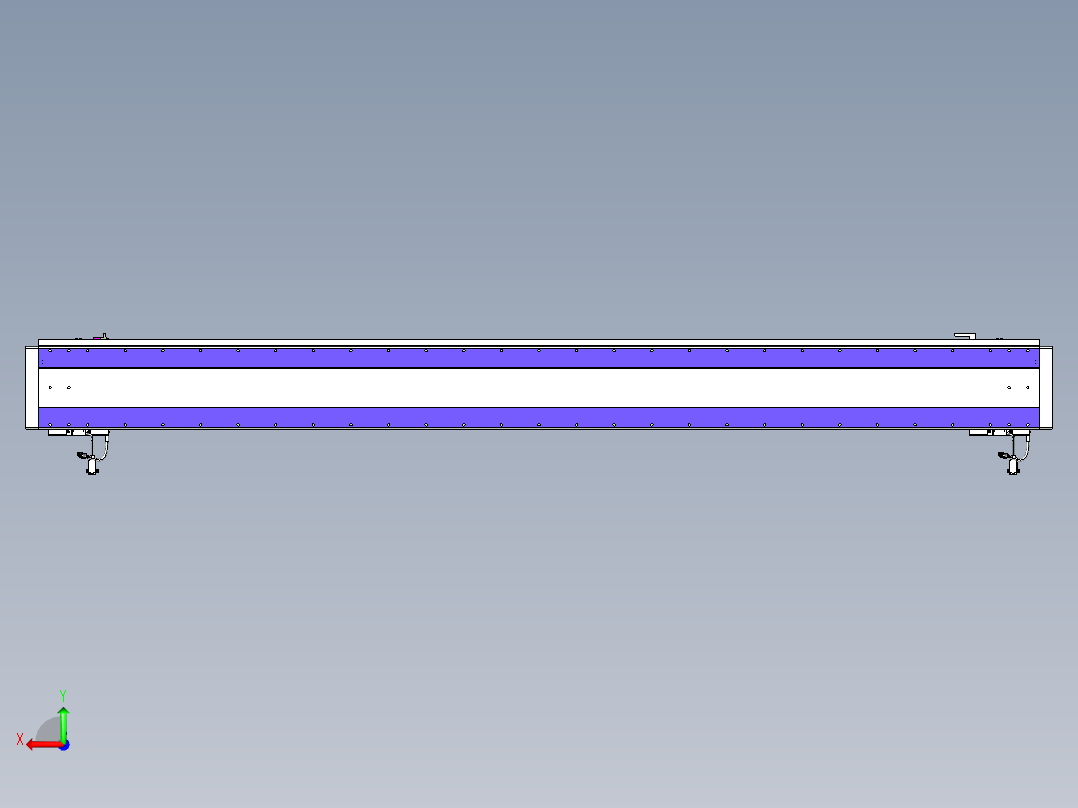 威洛博VL系列直线电机模组-2VL22H2-S2250后视图