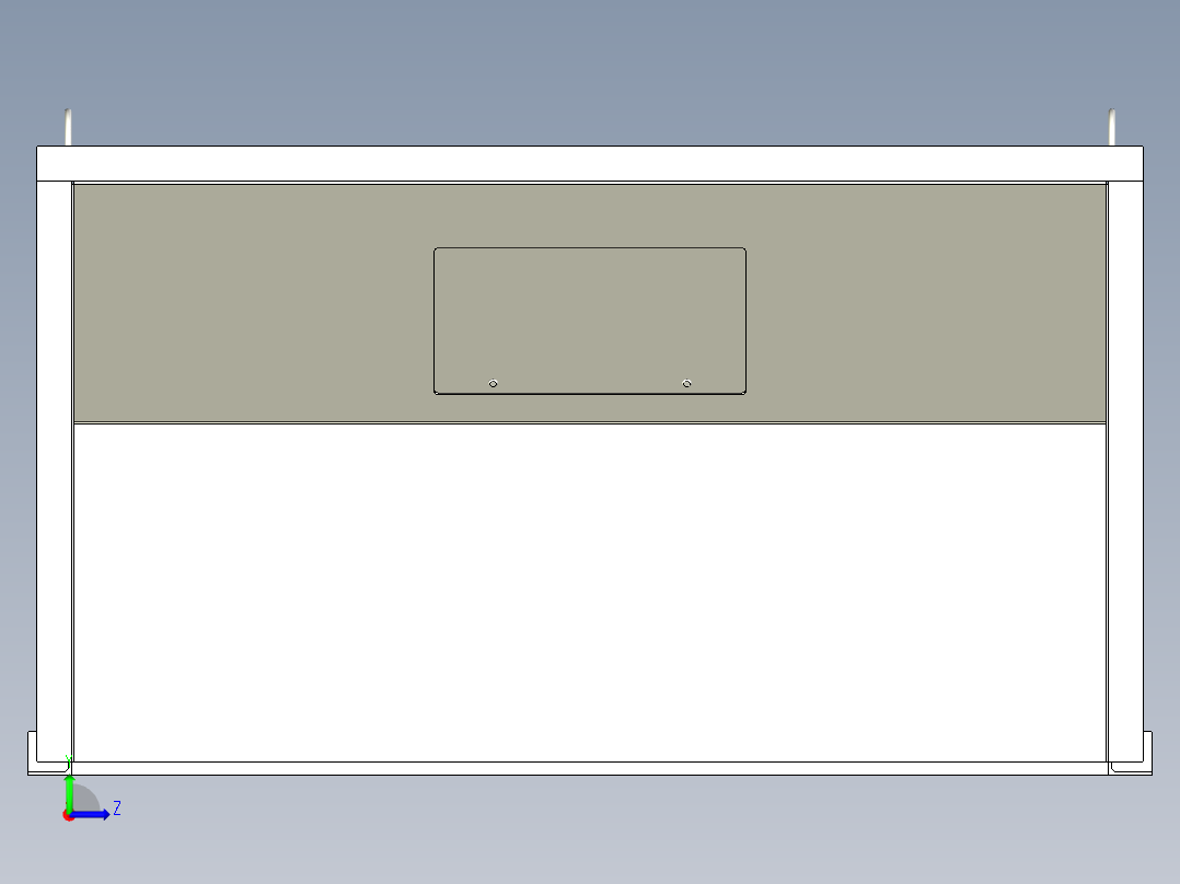 TD75型带式输送机头部护罩 TD5J11左视图