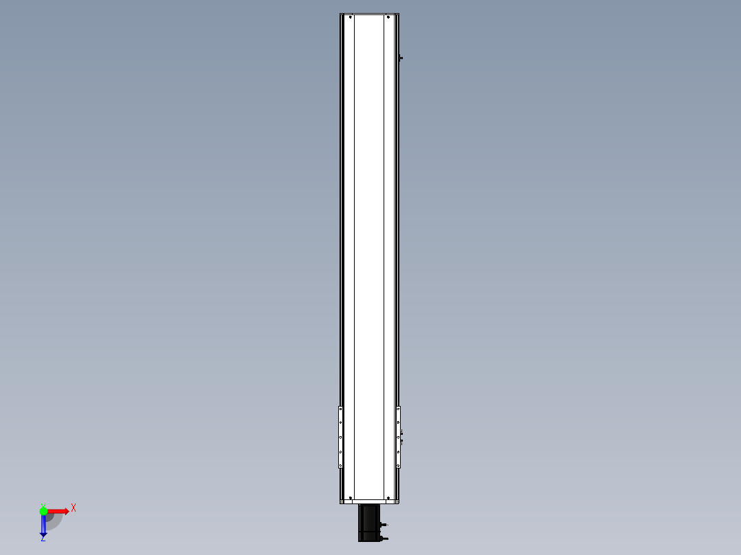 Toyo东佑达直线模组-ETH22-1400-BC-750W俯视图