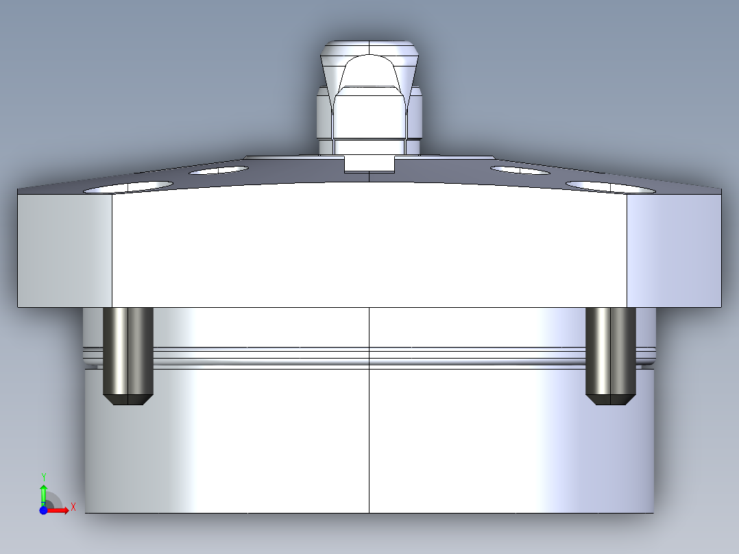 KOSMEKSWH2110-G多系列多零件图纸模型多系列多零件图纸模型前视图