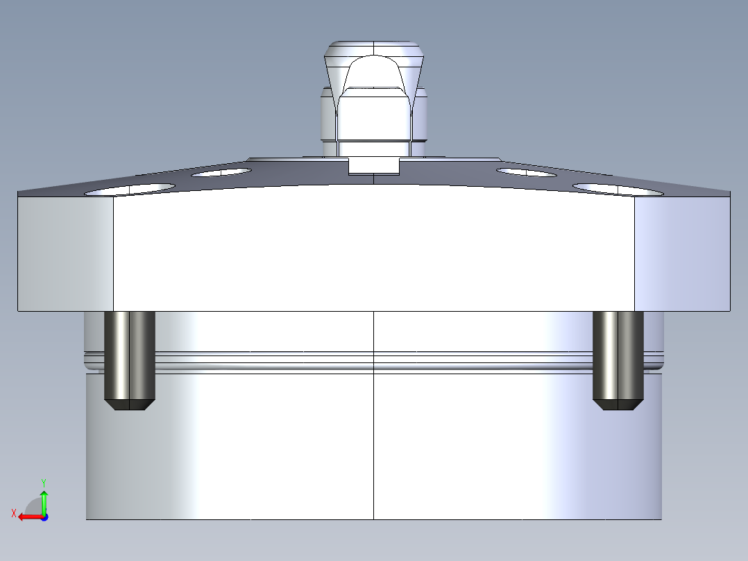 KOSMEKSWH2110-G多系列多零件图纸模型多系列多零件图纸模型后视图